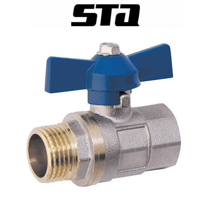 

STA Кран 1/2 ГШБ (гайка-штуцер бабочка) вода, Украина