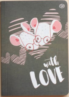 

Блокнот A5 80арк. "With love" one №902200/Profiplan/