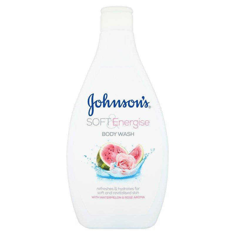 

Гель д/душа Johnson soft energise body wash, арбуз и роза, 400 мл