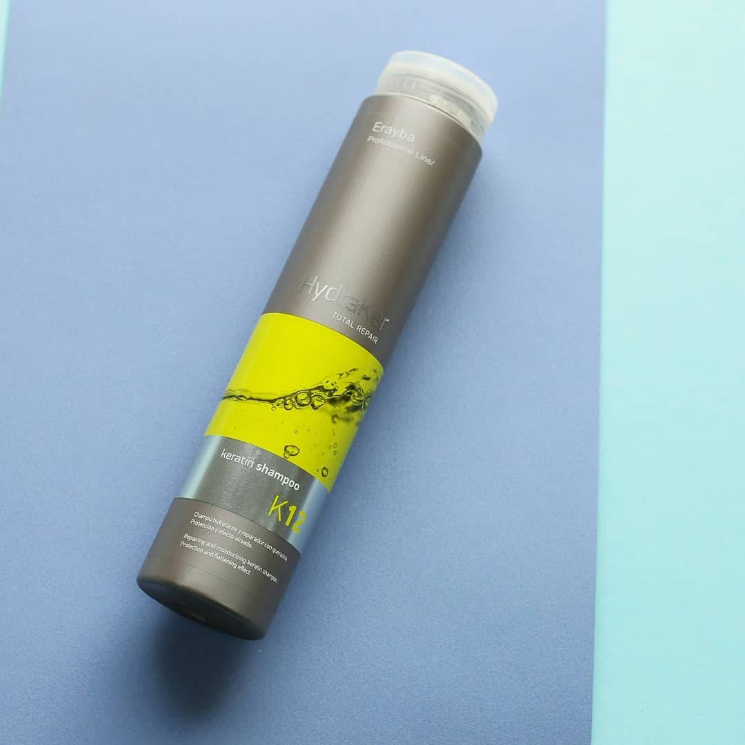 

Шампунь кератиновый без сульфатов Erayba HydraKer K12 Keratin Shampoo. 250мл.
