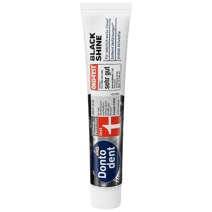 

Зубная паста Dontodent Black Shine отбеливающая 75 мл