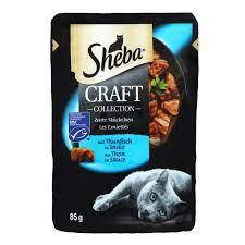 

Sheba пауч CRAFT тунец в соусе, 85г 0.085 кг