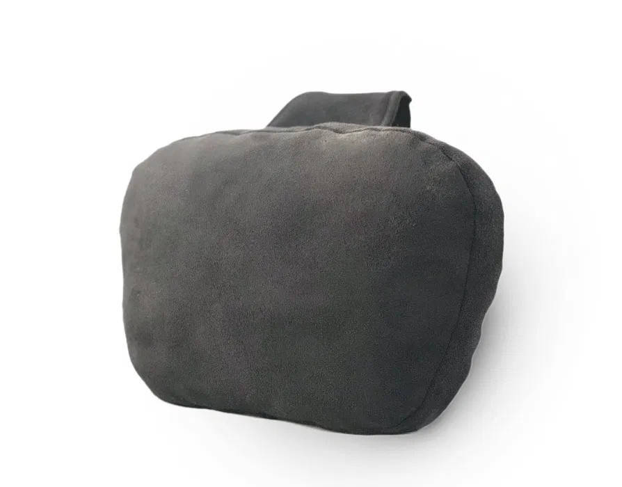 

Подушка Автомобильная под Шею ComfortLine на Подголовник Замшевая Black, Черный