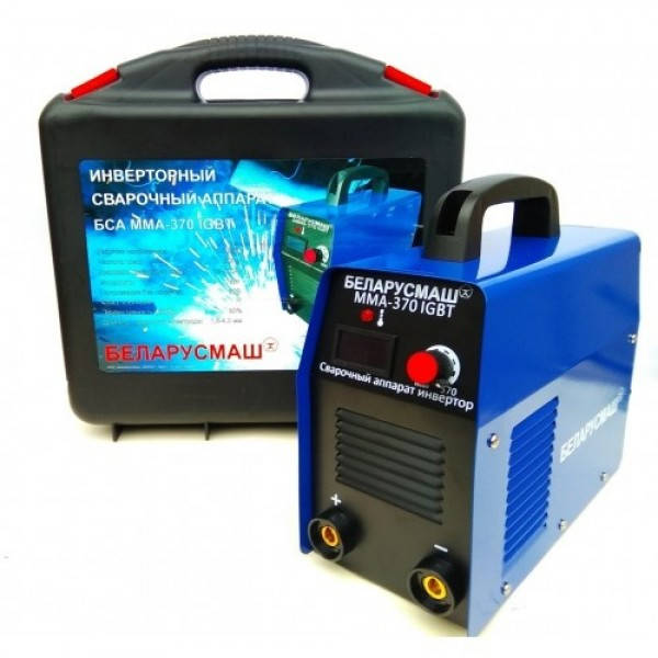 

Сварочный инвертор Беларусмаш БСА ММА-370 IGBT