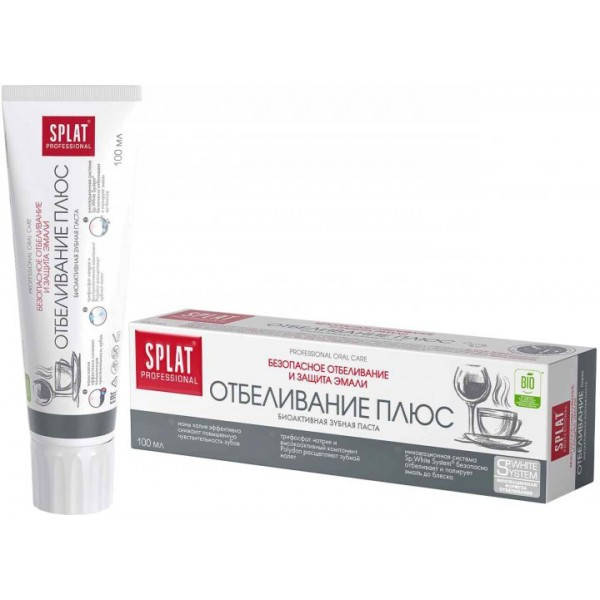 

Зубная паста Splat Professional White Plus, 40 мл