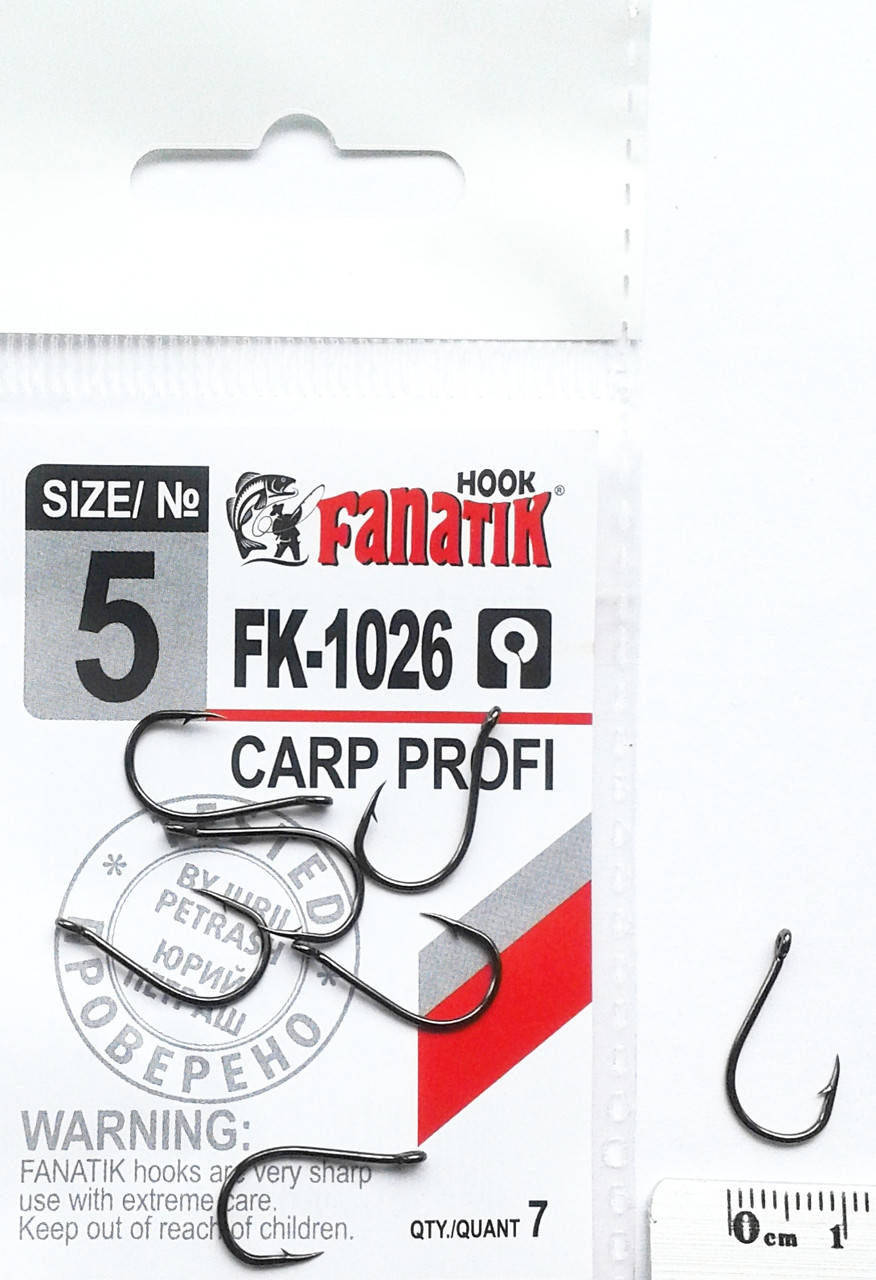 

Крючок Fanatik CARP PROFI FK-1026 №5