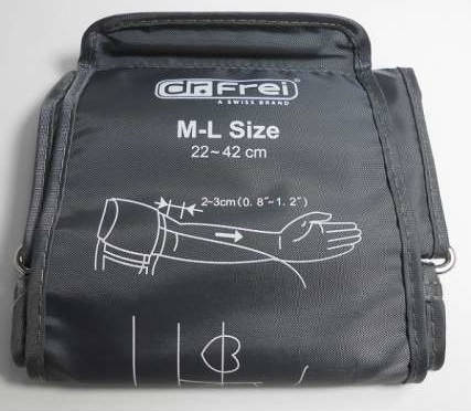 

Манжета Dr Frei 22-42 см. на автоматический и полуавтоматический тонометр, Швейцария