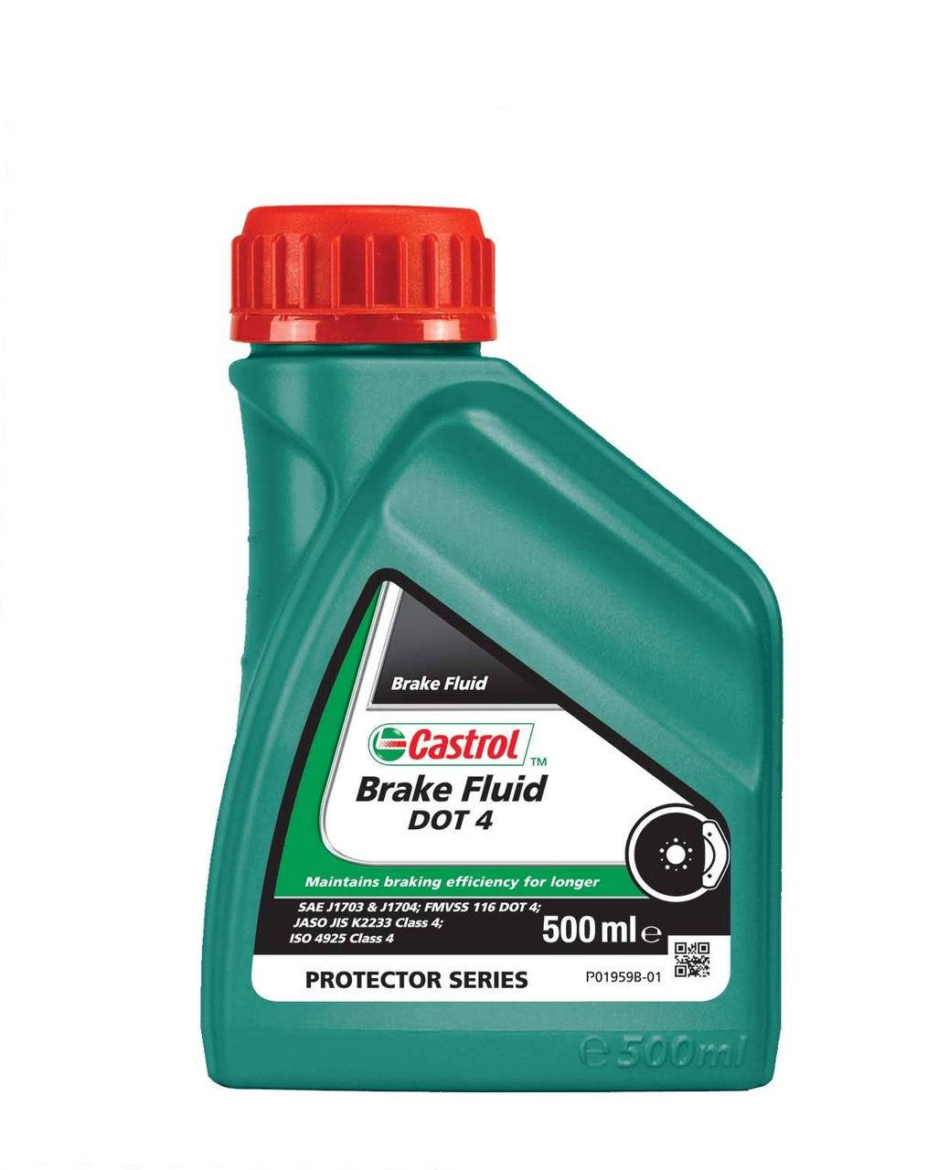 

Тормозная жидкость CASTROL Brake Fluid DOT4 0.5л