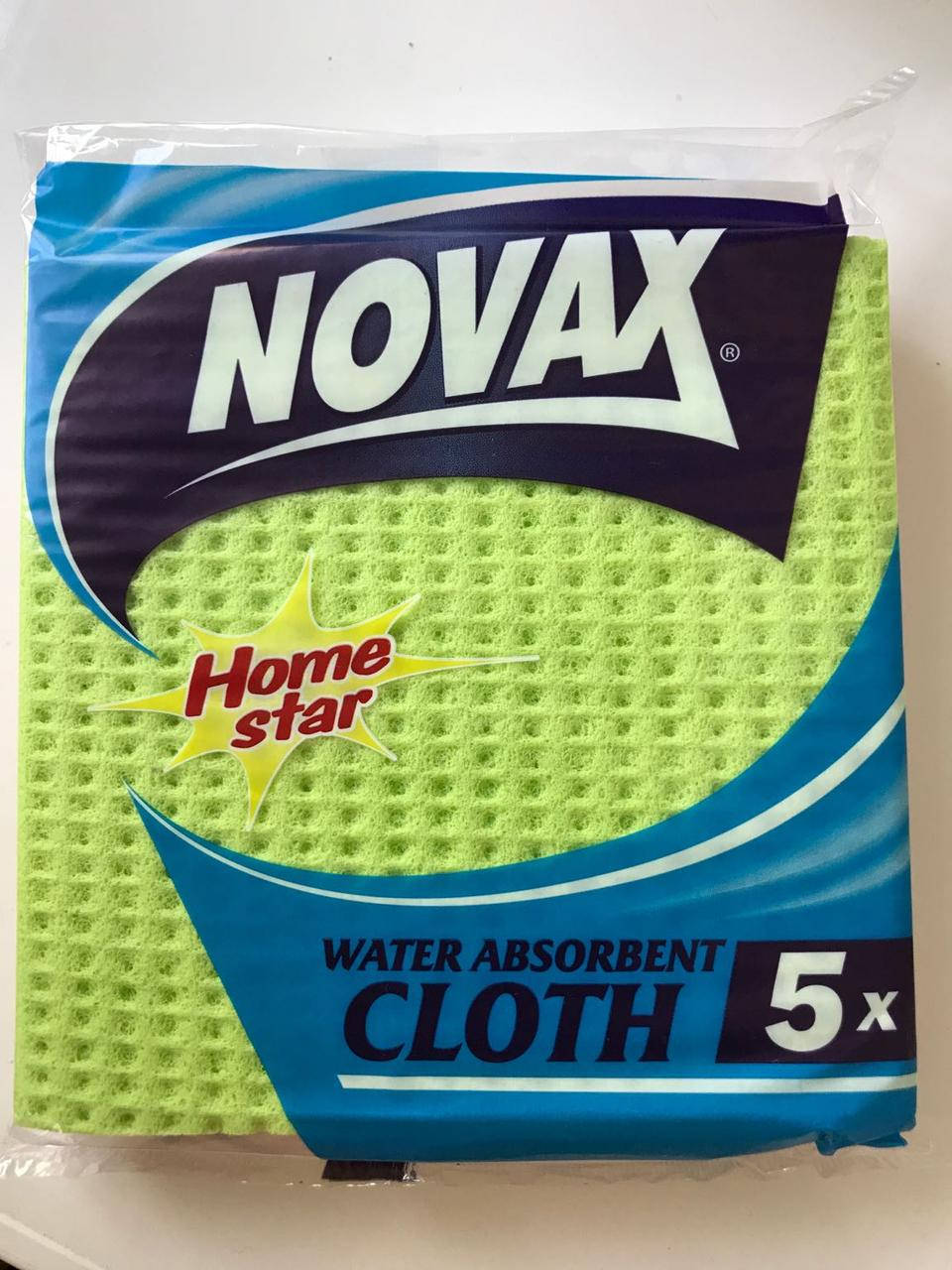 

Салфетки влаговпитывающие 5 шт NOVAX
