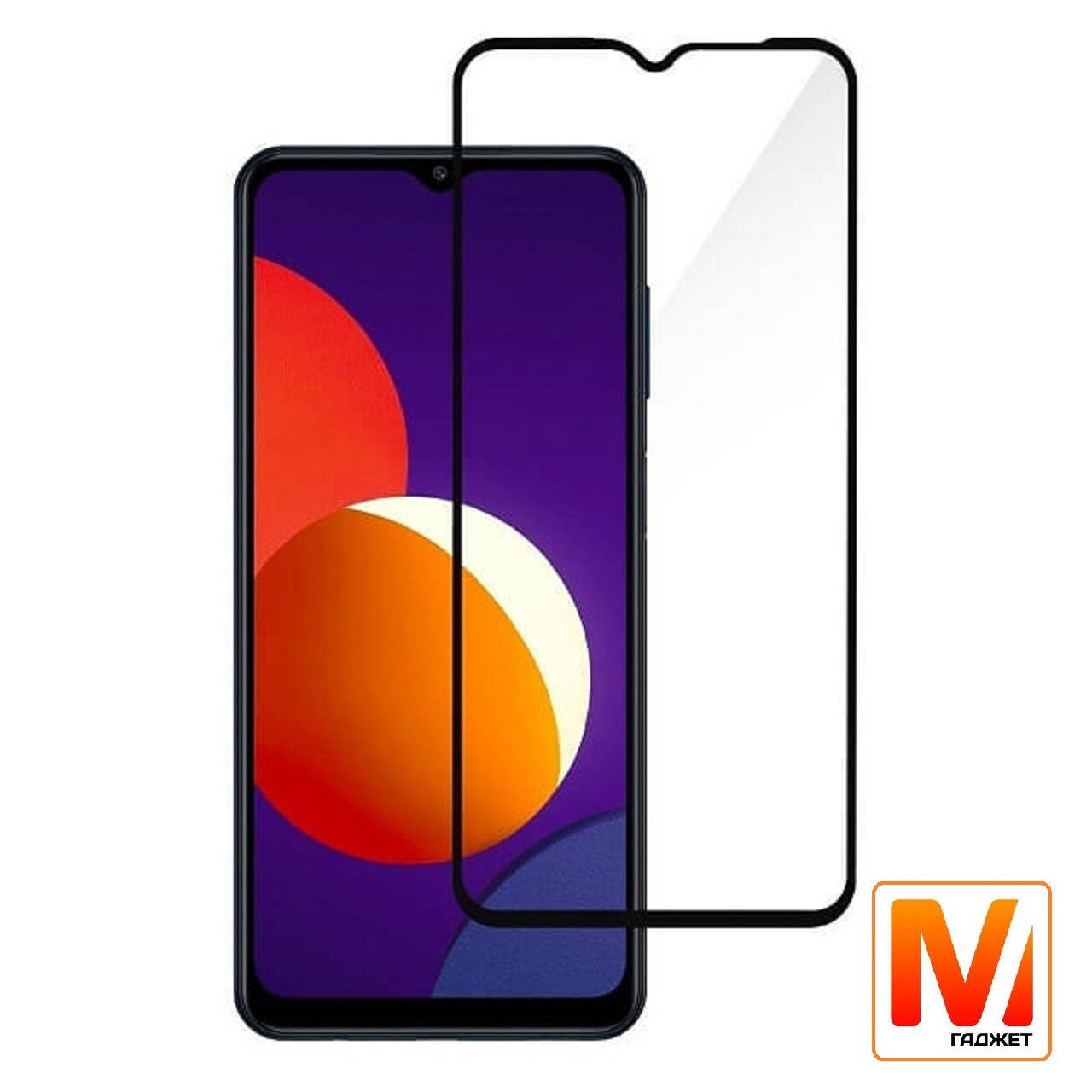 

Защитное стекло FullGlue Samsung M12/A12 Black, Черный
