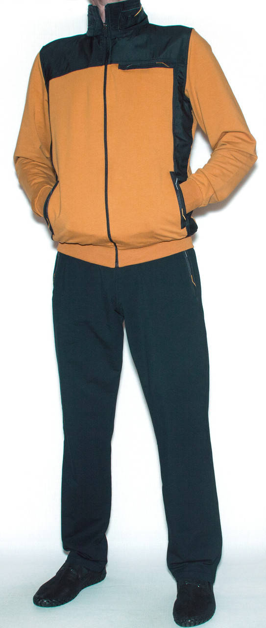 

Чоловічий спортивний костюм без каптура Mxtim/Avic 5030 (L,XL,XXL,3XL) гірчиця, XL