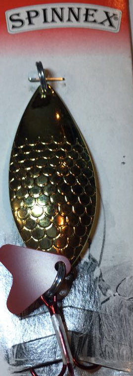 

Блесна Spinnex Perch2 21g gold