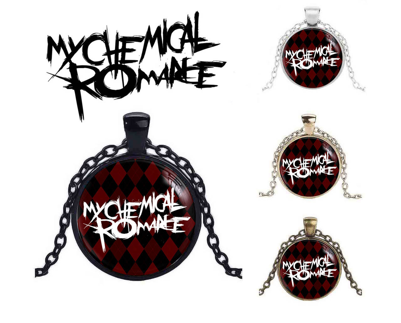 

Кулон My Chemical Romance "Red Rombs"