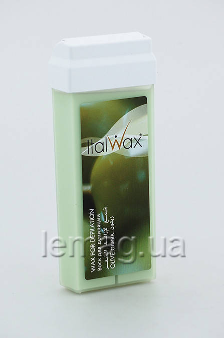 

ItalWax Воск в кассетах с широким роликом, 100 мл - Олива