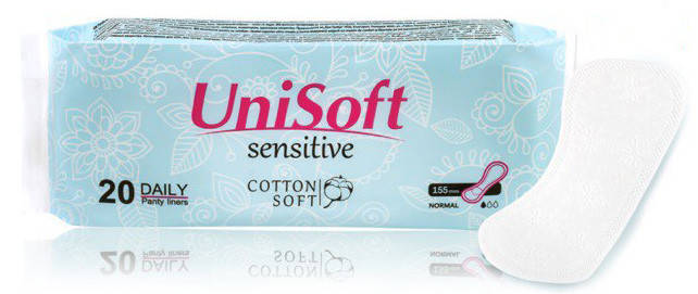 

Ежедневные гигиенические прокладки UniSoft Sensitive 20 шт
