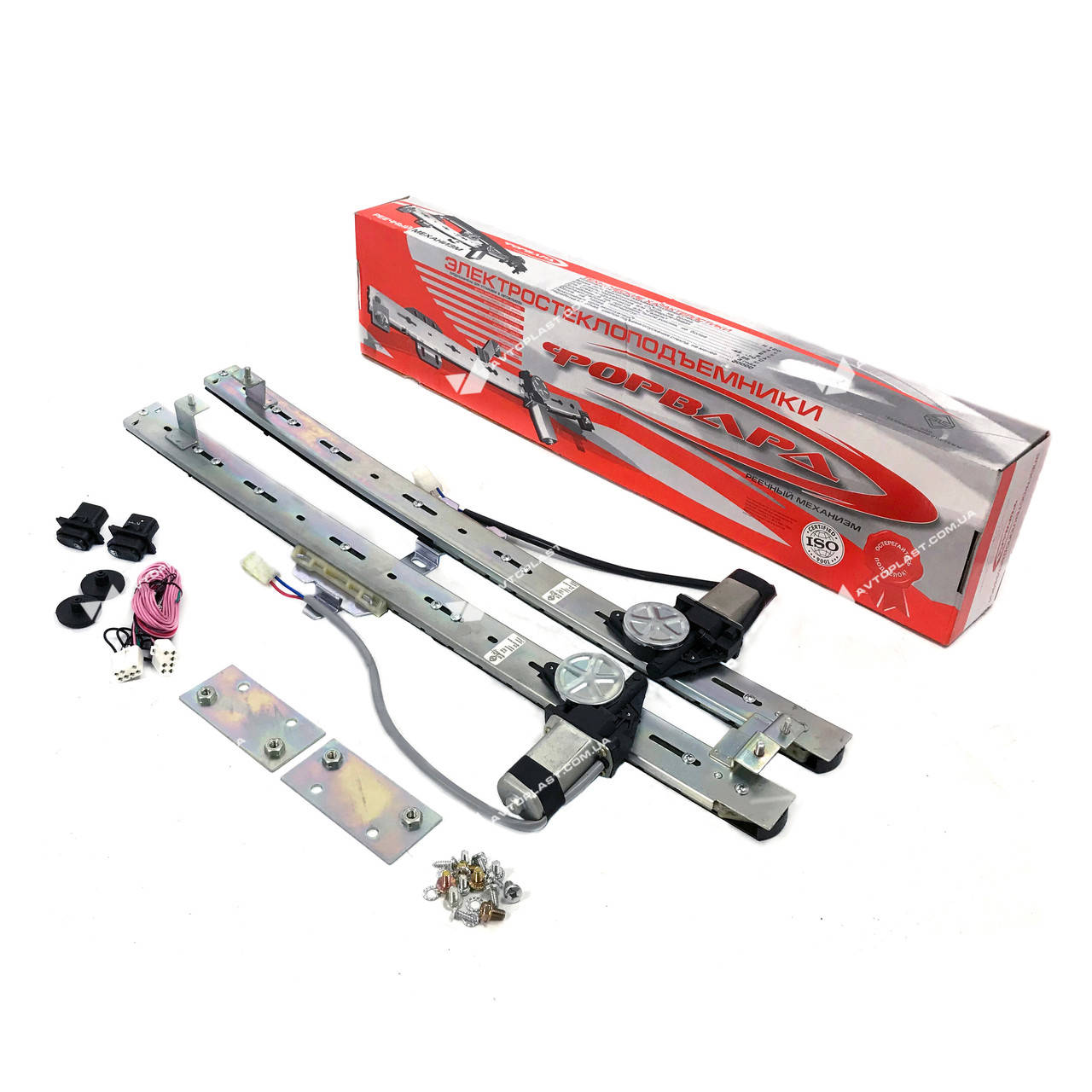 

Электростеклоподъемники Газель,Соболь двери лев.+прав. (реечный) (компл.2шт) (пр-во ФОРВАРД)