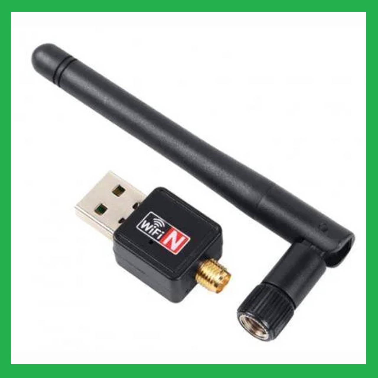 

USB WIFI адаптер с съемной антенной T2, 150 Мбит/с, усиленный. Сетевой адаптер