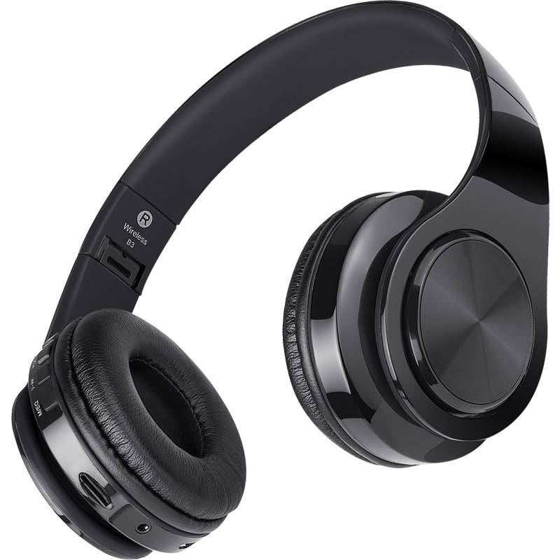 

Беспроводные Bluetooth наушники с микрофоном 4sport B39 Black, Черный