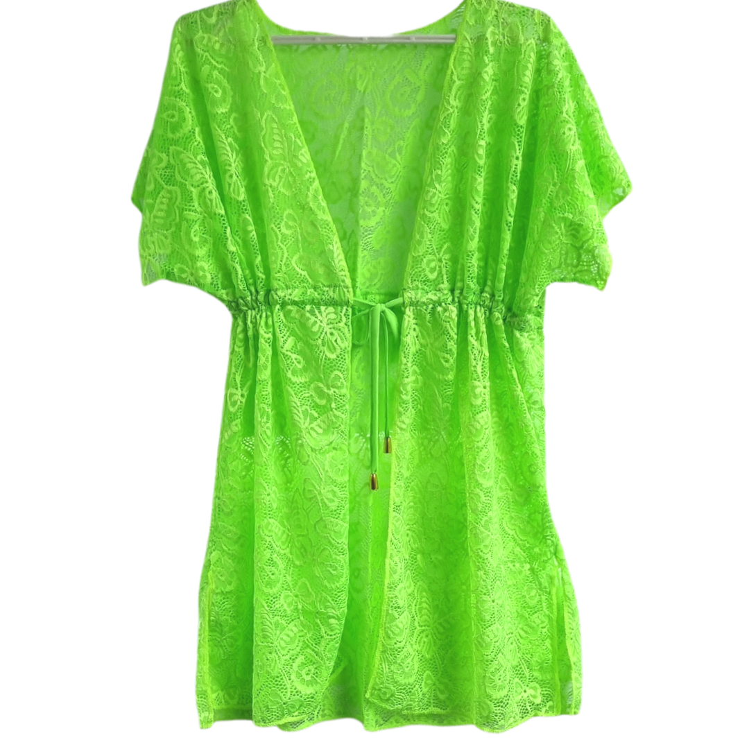 

Красивая Туника пляжная парео для девочки M Салатовый