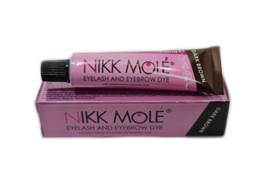 

Nikk Mole Краска в тубе Dark Brown Темно-коричневая 15 мл NEW