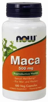

Мака перуанская NOW Foods Maca 500mg 100 caps