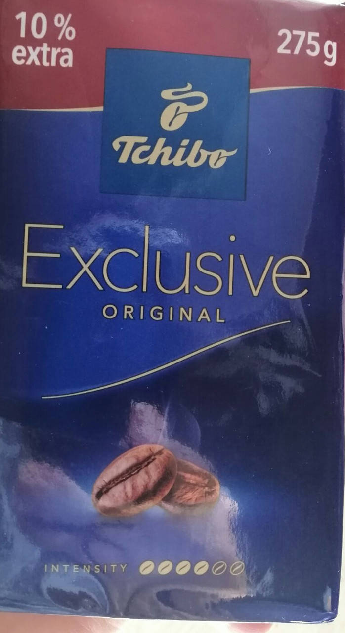 

Кофе молотый Tchibo Exclusive 250г чибо ексклюзив
