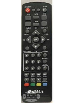 

Пульт ДУ для T2 Simax Green / Blue / Red Оригинал, Черный