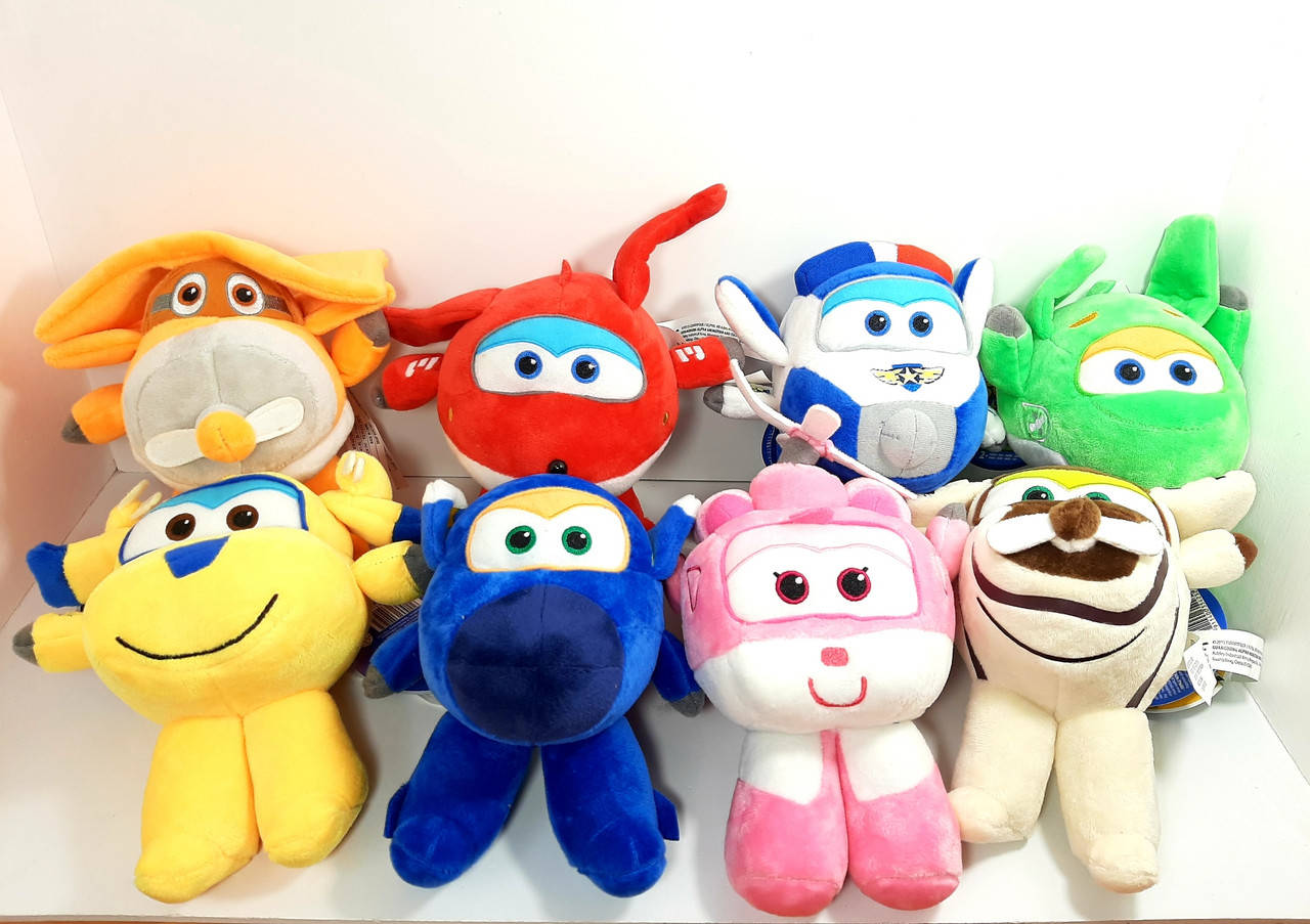 

М'яка іграшка YW711309/A, "Супер Крила", "Super Wings" 8 видів , 18 см