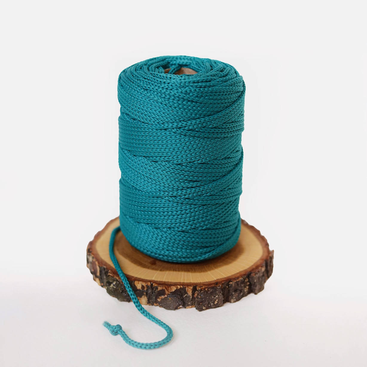 

Шнур 3 мм полиэфирный Темно бирюзовый (100м)