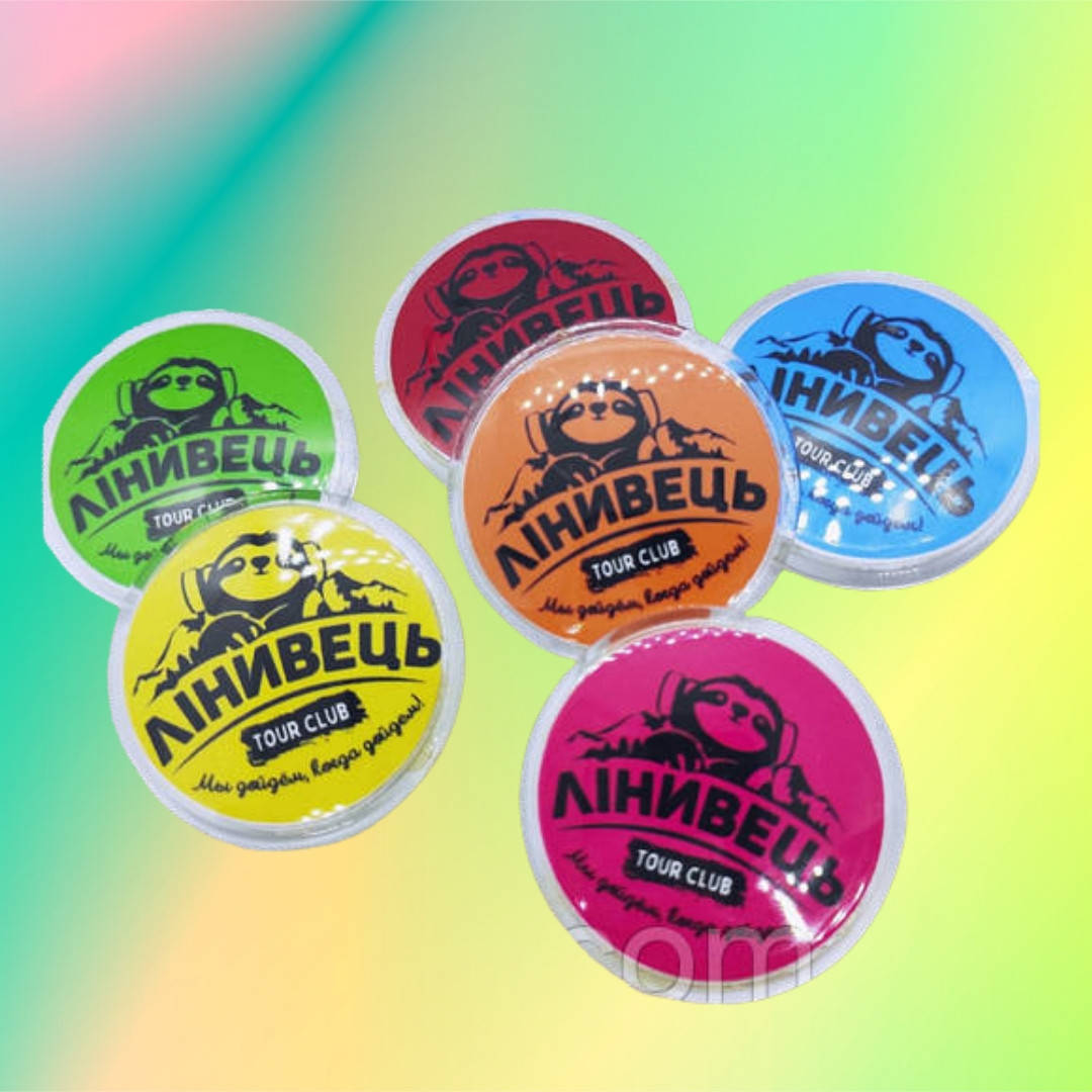 

Акриловые значки круглые