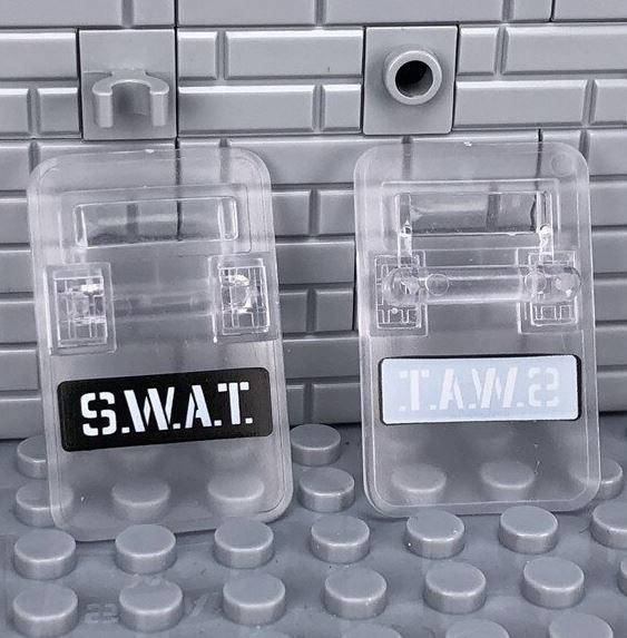 

Прозрачный щит защиты 1шт. SWAT аксессуары для конструктора Лего