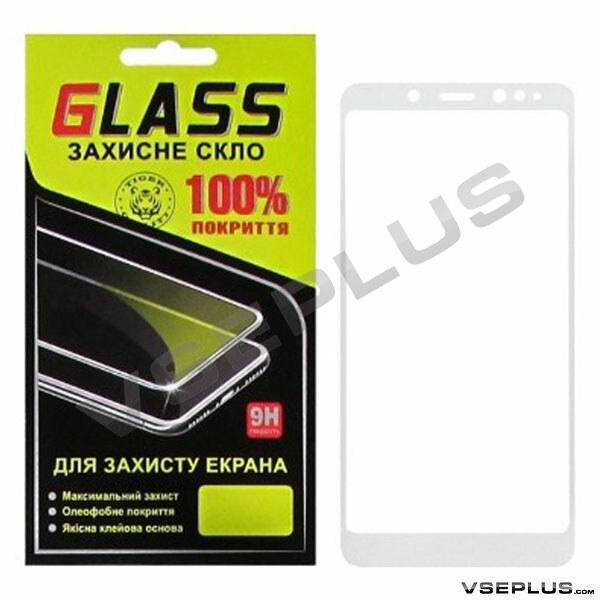 

Защитное стекло Xiaomi Redmi Note 5 / Redmi Note 5 Pro, G-Glass, 2.5D, белый