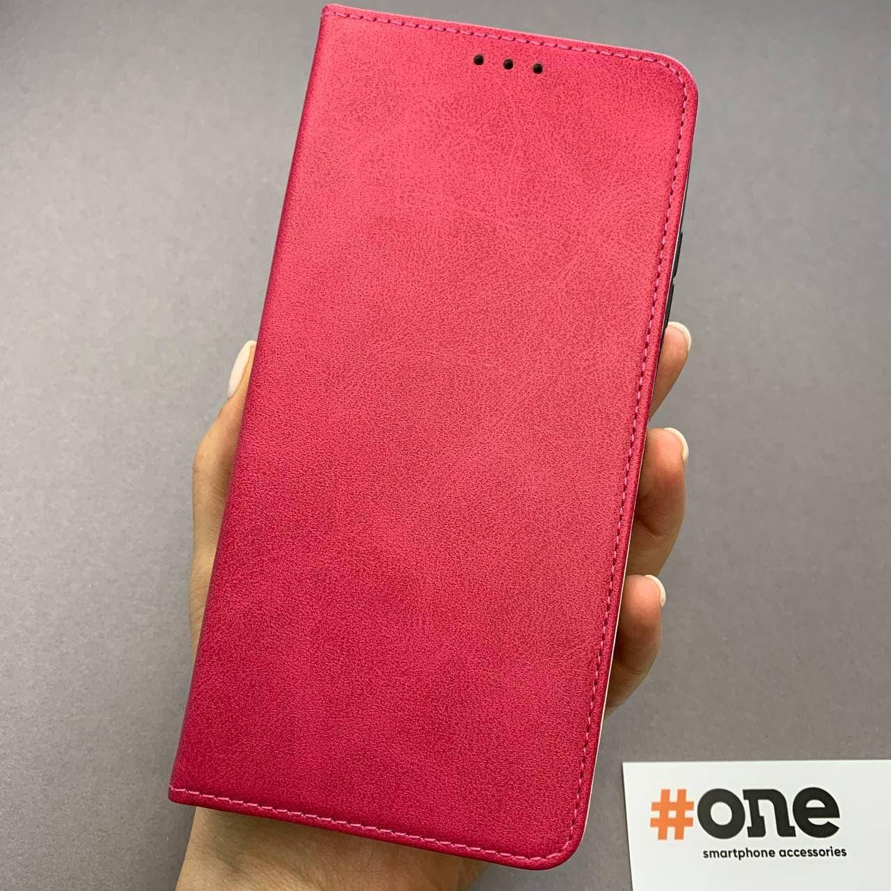 

Чехол книга для Xiaomi Redmi 10 подставкой магнитом карманом книжка на телефон сяоми редми 10 малиновая LTH, Малиновый