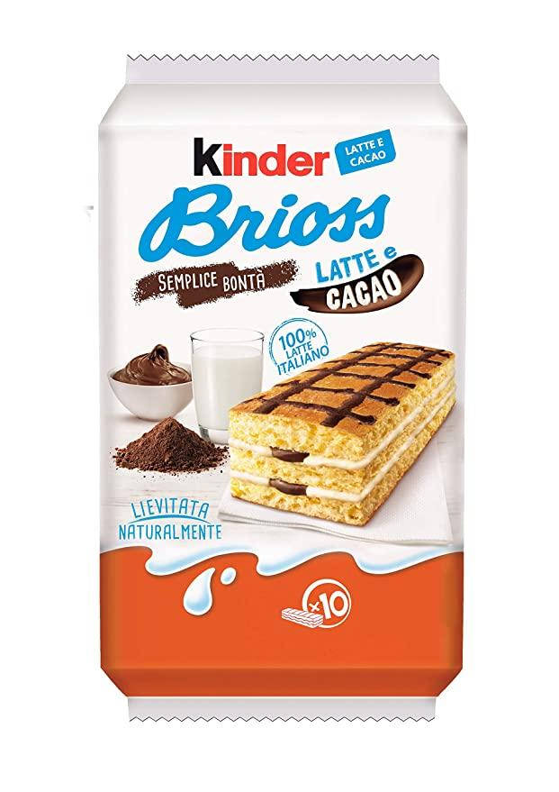 

Бисквит Kinder Brioss Latte Cacao 10s 280g
