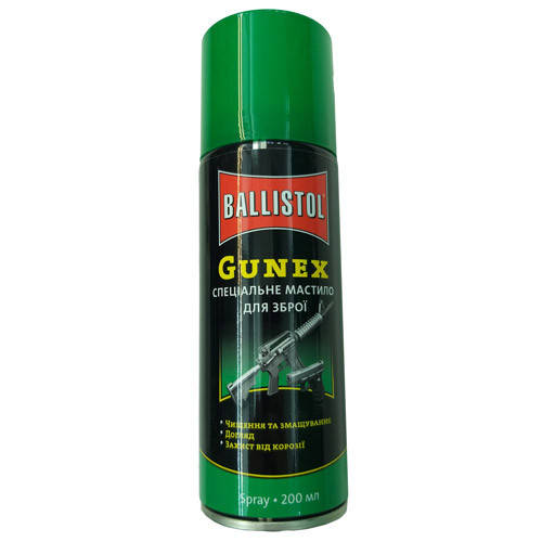 

Масло KLEVER Ballistol Gunex-2000 200мл. ружейное, спрей 22200