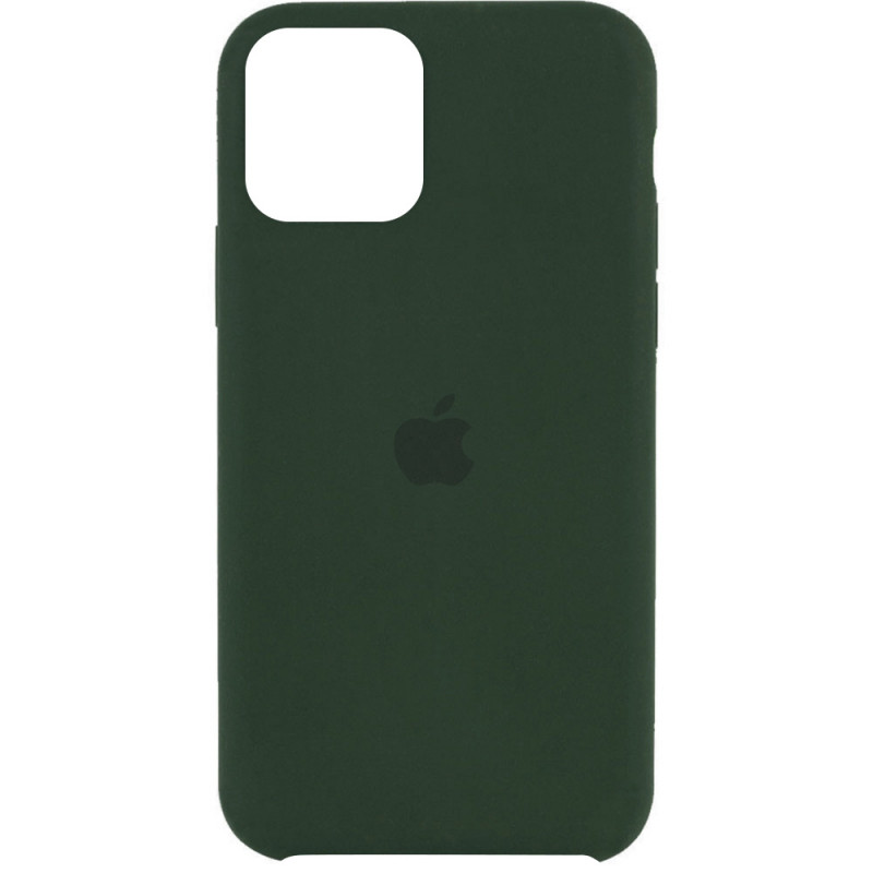 

Силиконовый чехол Silicone Case для Apple iPhone 11 6.1"/ Айфон 11 Хаки