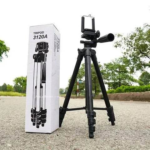 

Штатив трипод для фотоаппарата Tripod 3120, Черный