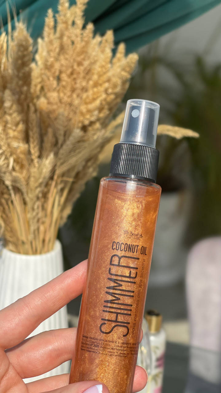 

Кокосовое масло для загара с шиммером Top Beauty Coconut Oil Shimmer 100 мл