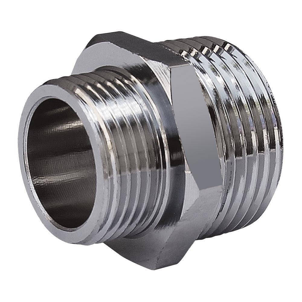 

Ниппель SOLOMON 3/4"х1" НН хром 8208
