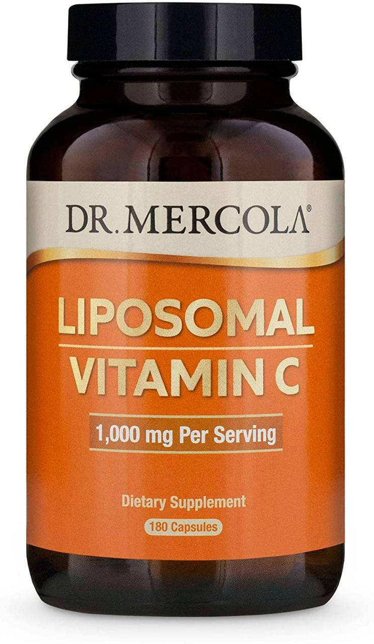 

Липосомальный витамин С Dr. Mercola Liposomal Vitamin C 1000 mg 180 капсул