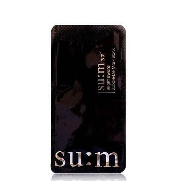 

Очищающая кислородная маска Su:m37 Bright Award Bubble-De Mask Black 5 ml