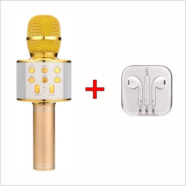 

Bluetooth микрофон для караоке с изменением голоса WSTER WS-858