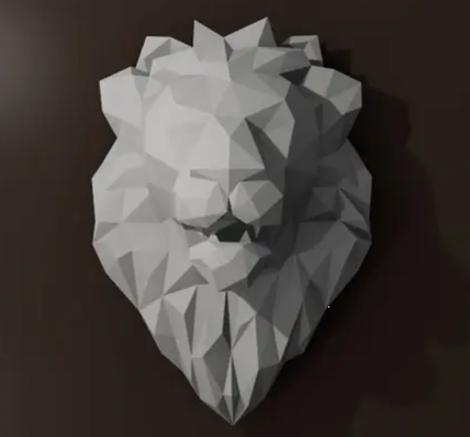 

Papercraft трофей "Лев" 3D