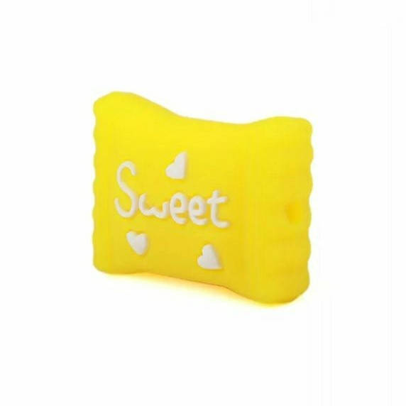 

Конфетка Sweet бусина силиконовая Желтый