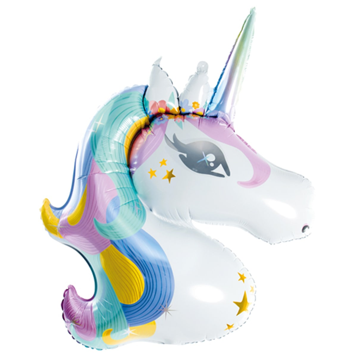

Фольгированный шарик Party Deco (73х90 см) Единорог, Разные цвета