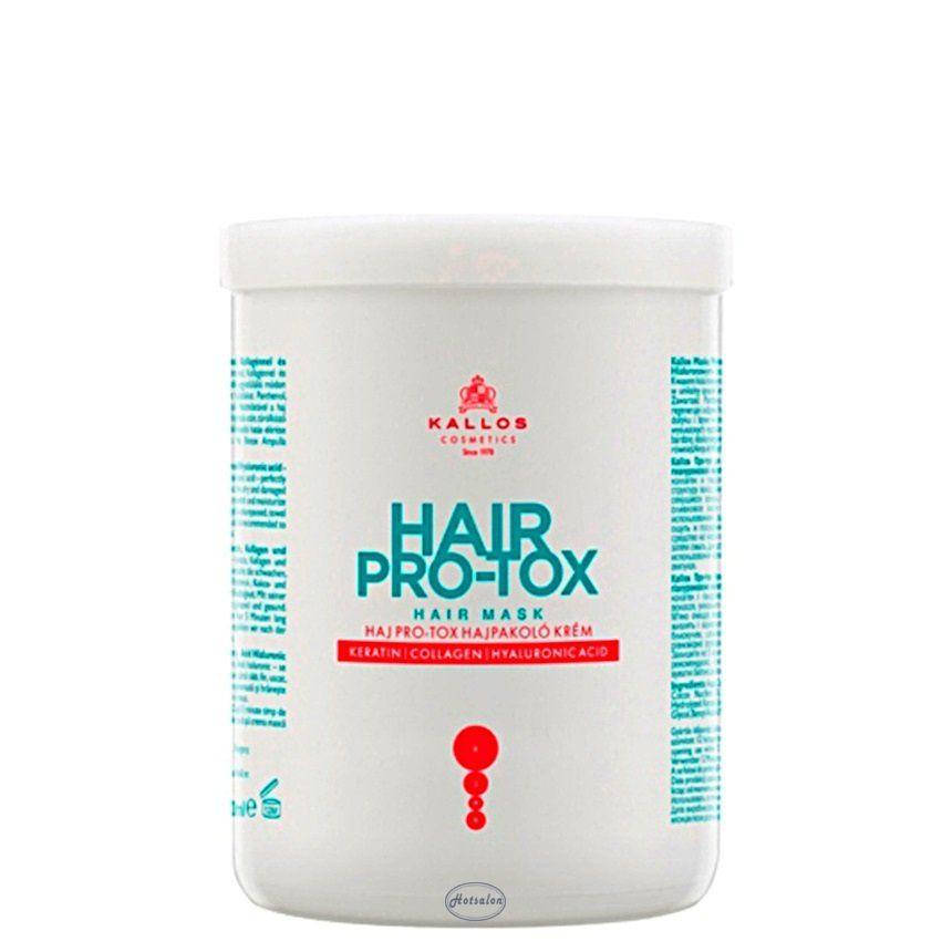 

Маска для волос Kallos Hair Pro-tox с кератином, коллагеном и гиалуроновой кислотой