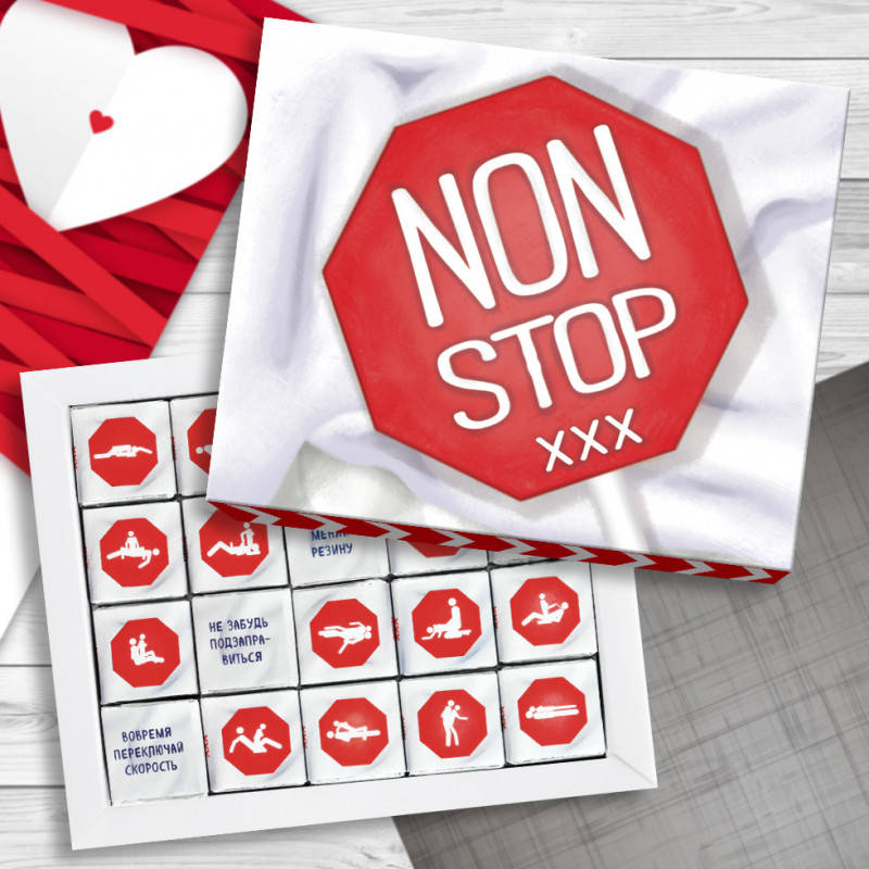 

Топ! Восхитительный Шоколадный набор "Non stop" 100 г