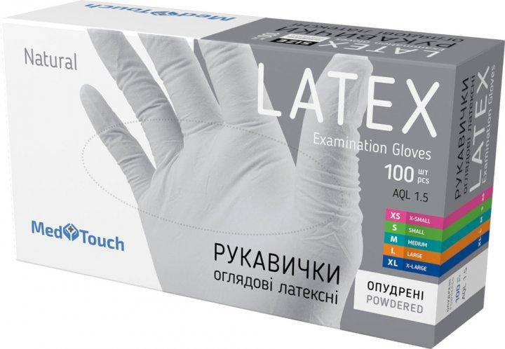 

Перчатки Medtouch латексные смотровые опудренные нестерильные, размер S 1 пара (заказ от 50 пар)