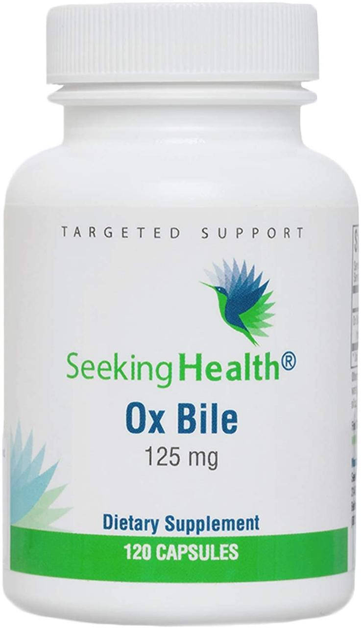 

Seeking Health Ox Bile / Бычья желчь 125мг 120 капсул