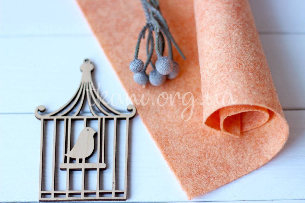 

Фетр американский мягкий 1,5 мм для рукоделия и творчества 2815 Terracotta Mist (Терракотовый туман)